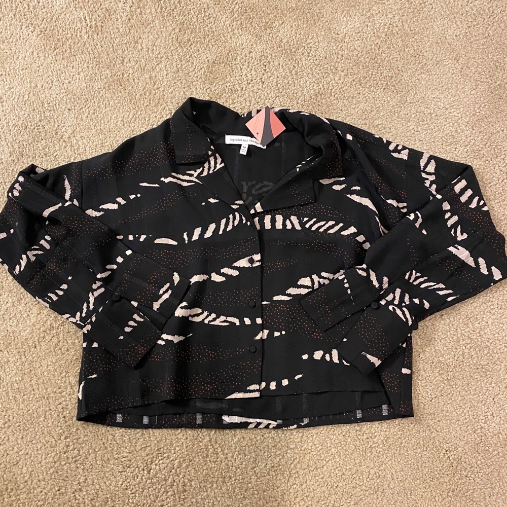 Cupcakes & Cashmere Blouse